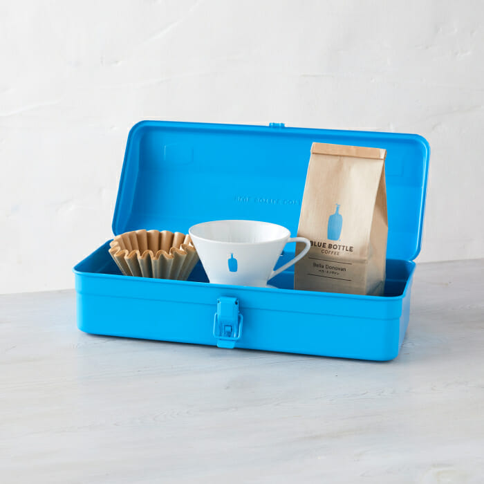 BLUE BOTTLE COFFEE TOOL BOX DRIP SET ブルーボトルコーヒー ツールボックス ドリップセット Blue/Light Gray